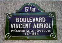 A 302B PLAQUE DE RUE