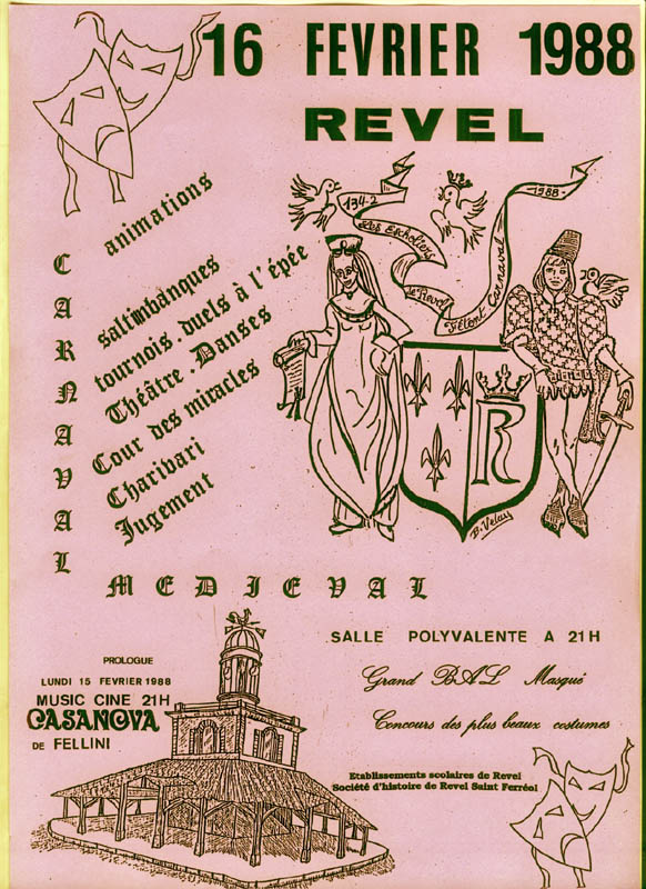 07 Affiches SOCIETE-HISTOIRE de Carnaval medieval