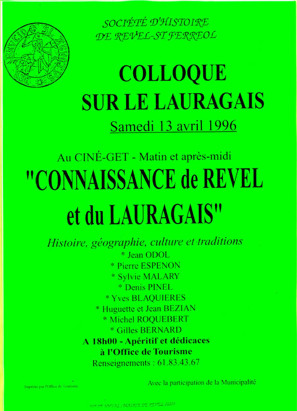 21 Colloque sur le Lauragais