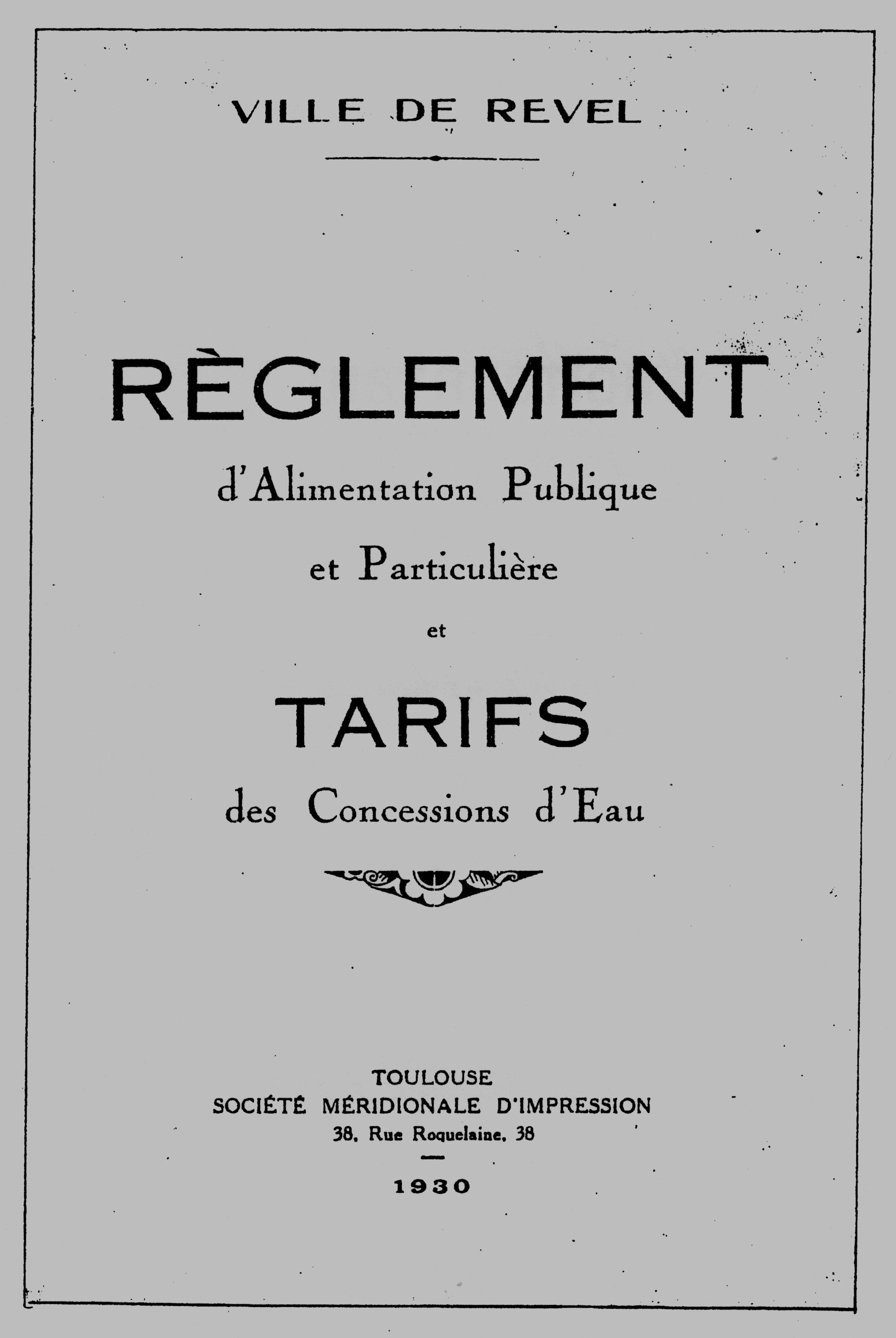 reglement