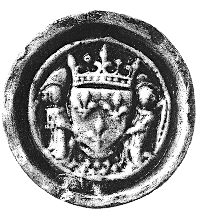 Contre-sceau de Louis XI.