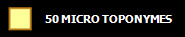 50 MICRO TOPONYMES